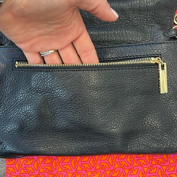 TORY BURCH Black/Gold REVA BAG - Picture 3 of 4